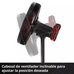 VENTILADOR GIRATORIO GE-CF 18/320 P Li-Solo EINHELL - SUMINISTROS CAMARA