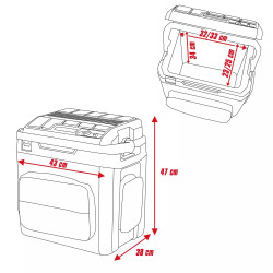 NEVERA BATERIA TE-COL 18/27 Li-Solo EINHELL - SUMINISTROS CAMARA