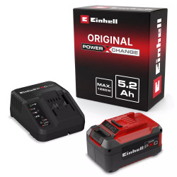 STARTER KIT 18V 5,2Ah PXC EINHELL - SUMINISTROS CAMARA