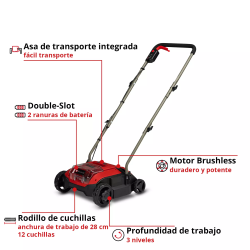 ESCARIFICADOR - AIREADOR GC-SC 18/28 DS Li-Solo - SUMINISTROS CAMARA