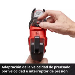PISTOLA SILICONA TE-SG 18/28 LI-SOLO EINHELL - SUMINISTROS CAMARA