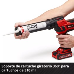 PISTOLA SILICONA TE-SG 18/28 LI-SOLO EINHELL - SUMINISTROS CAMARA