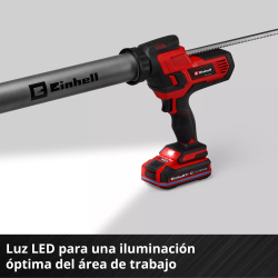 PISTOLA SILICONA TE-SG 18/600 B Li-Solo EINHELL - SUMINISTROS CAMARA