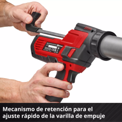 PISTOLA SILICONA TE-SG 18/600 B Li-Solo EINHELL - SUMINISTROS CAMARA