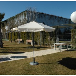 PARASOL ALUMINIO BEIGE