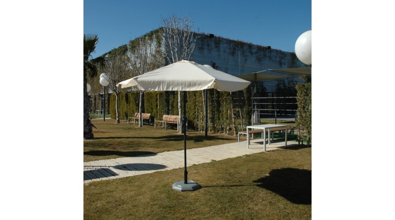 PARASOL ALUMINIO BEIGE