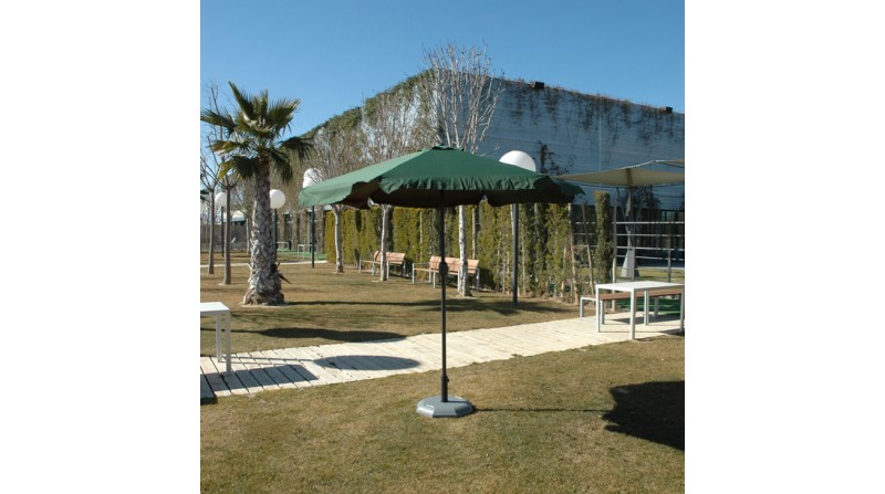 PARASOL ALUMINIO VERDE