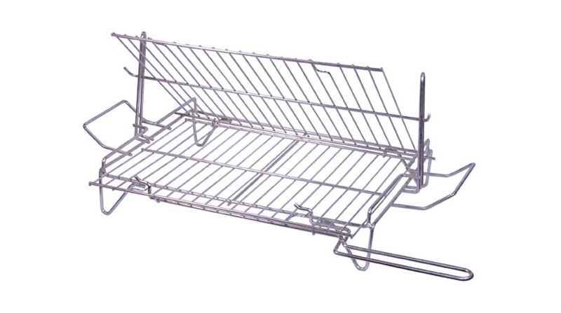 PARRILLA DOBLE GIRATORIA 560 x 400 mm - SUMINISTROS CAMARA