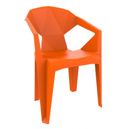 SILLON RESINA NARANJA DELTA