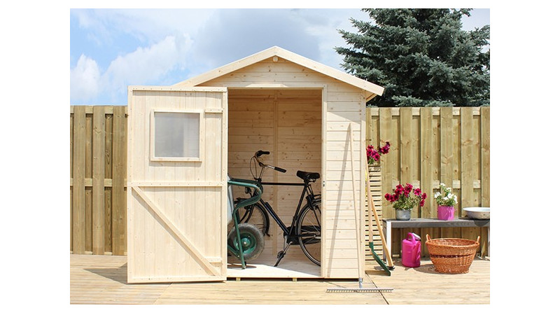 Cobertizo de madera Juliette de 2.72m2 con suelo