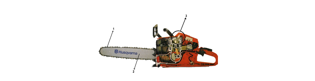 DESPIECE MOTOSIERRA HUSQVARNA 545 MARK II