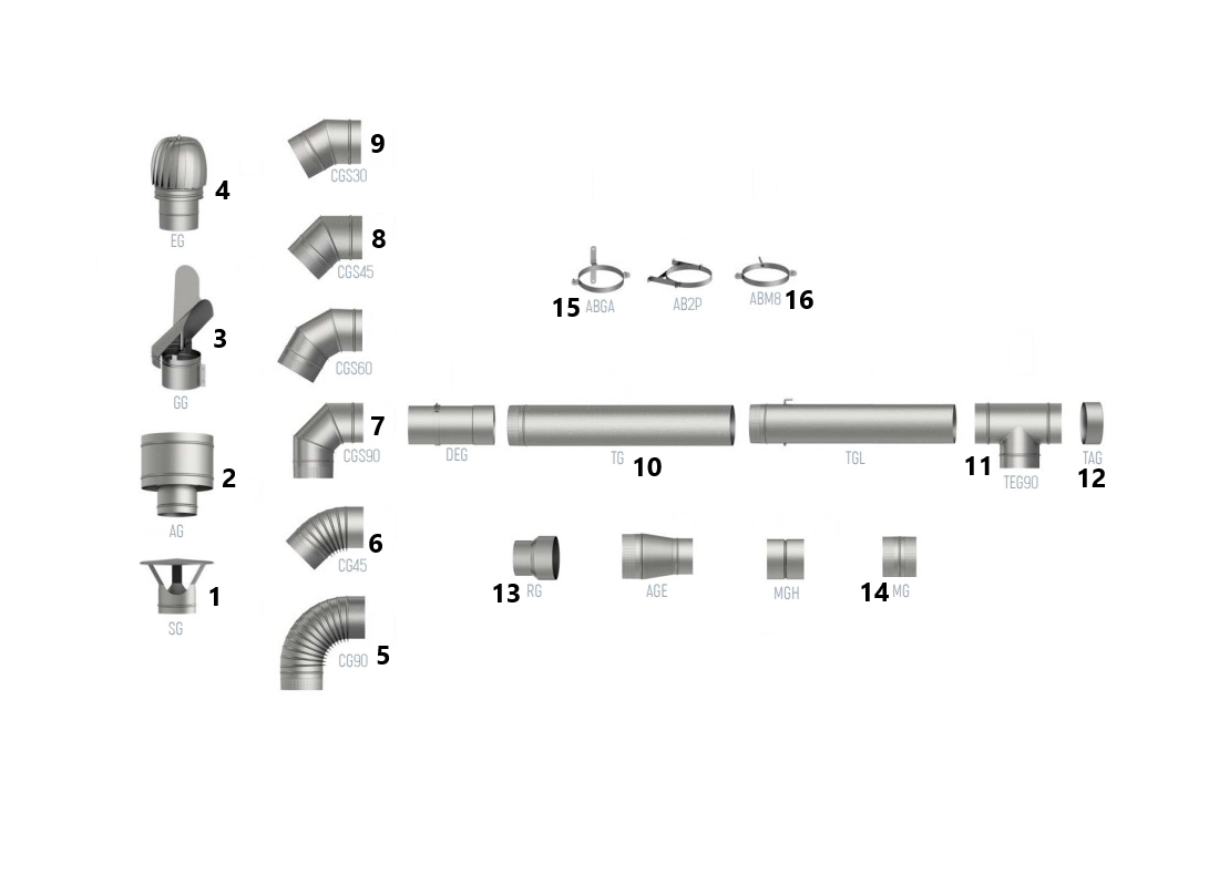 TUBOS DE CALEFACCIÓN GALVANIZADOS