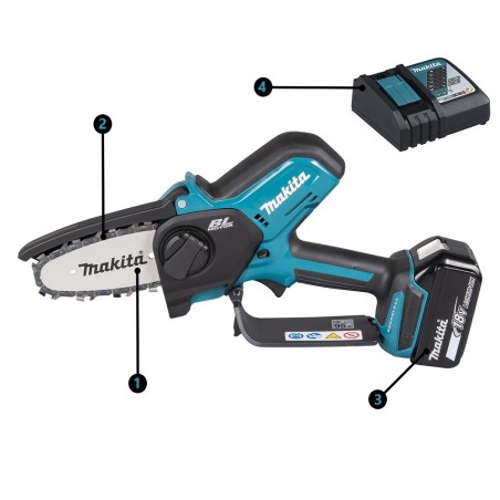 DESPIECE MOTOSIERRA DE MANO DUC101 MAKITA