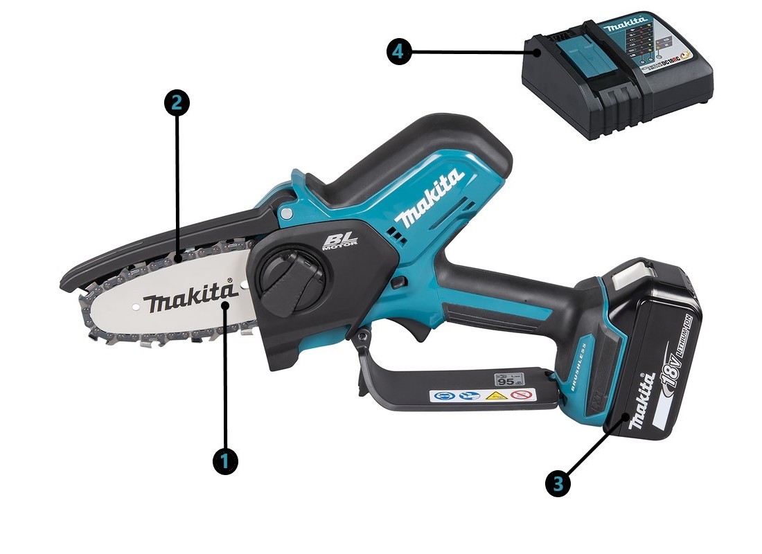 DESPIECE MOTOSIERRA DE MANO DUC101 MAKITA