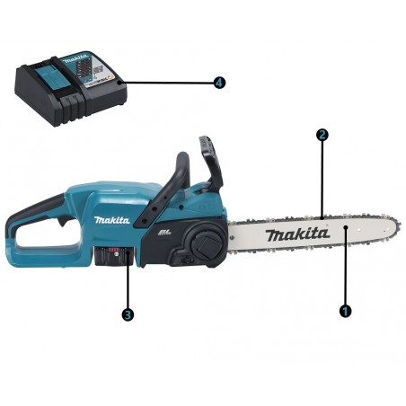 DESPIECE MOTOSIERRA DUC357 MAKITA