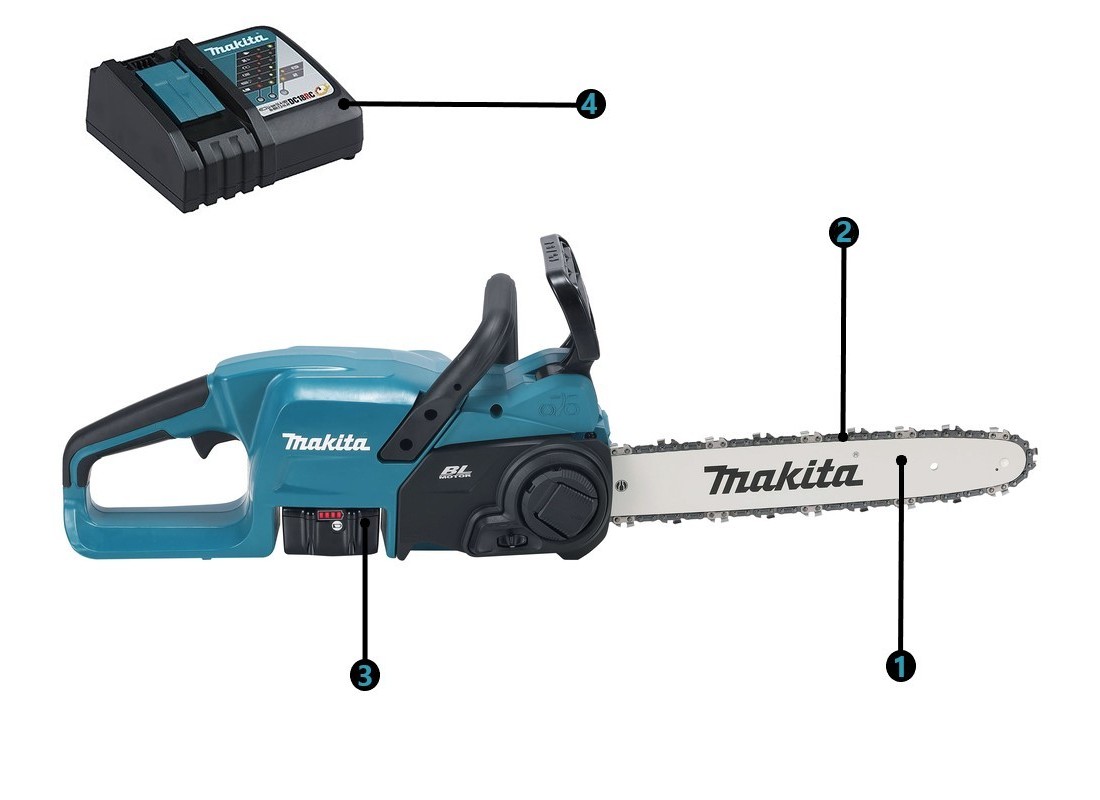 DESPIECE MOTOSIERRA DUC357 MAKITA